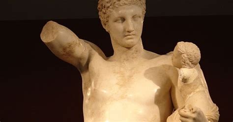 hermes con dioniso bambino pdf|Praxiteles: Hermes con el niño Dionisos en brazos.